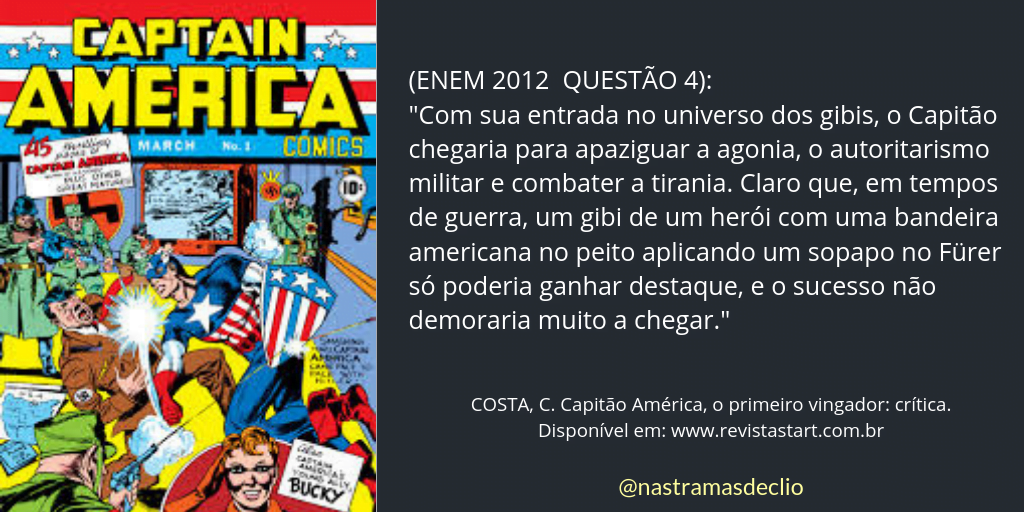 SUPER HERÓIS NA AULA DE HISTÓRIA Nas Tramas de Clio