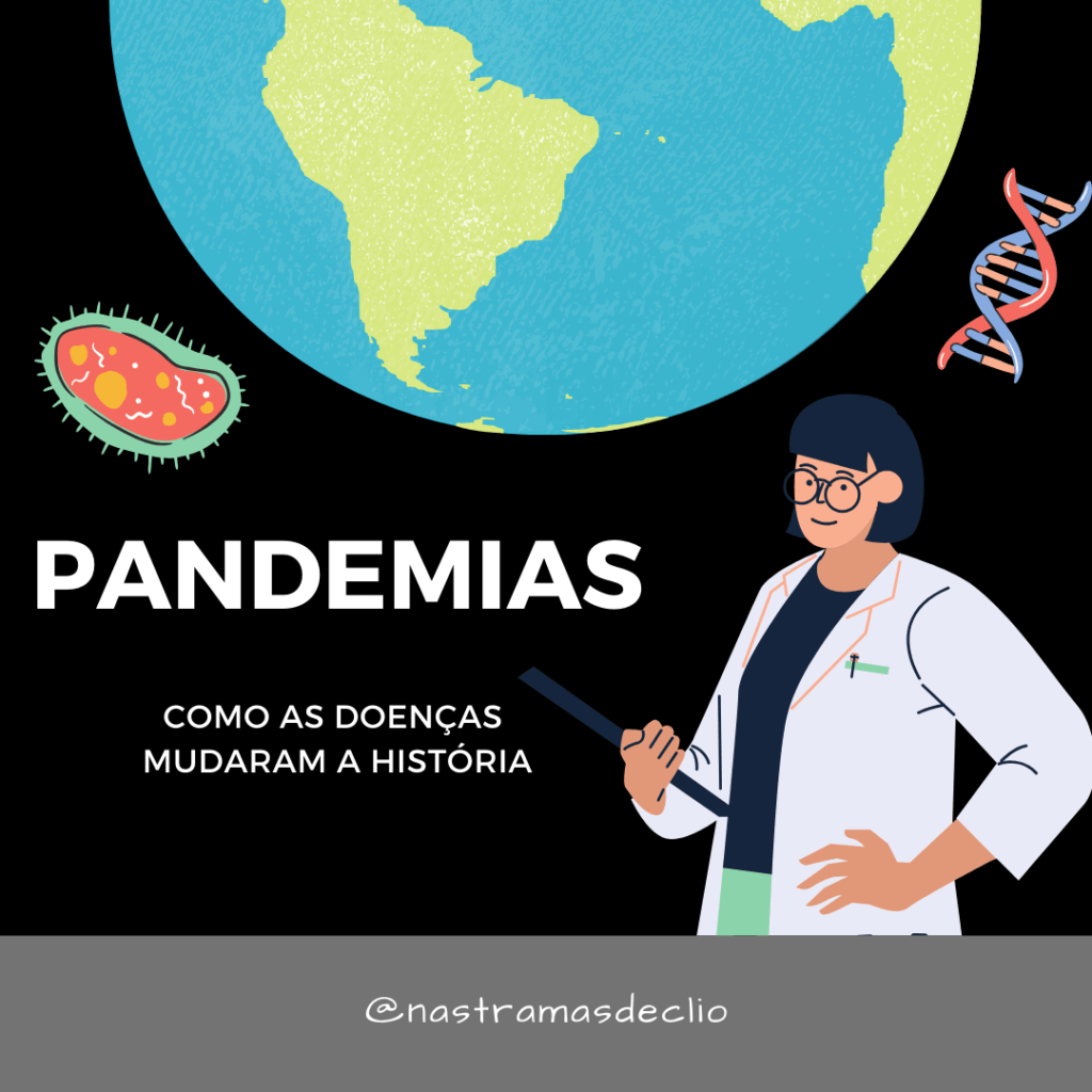 Post do Instagram com o título da publicação: Pandemias.