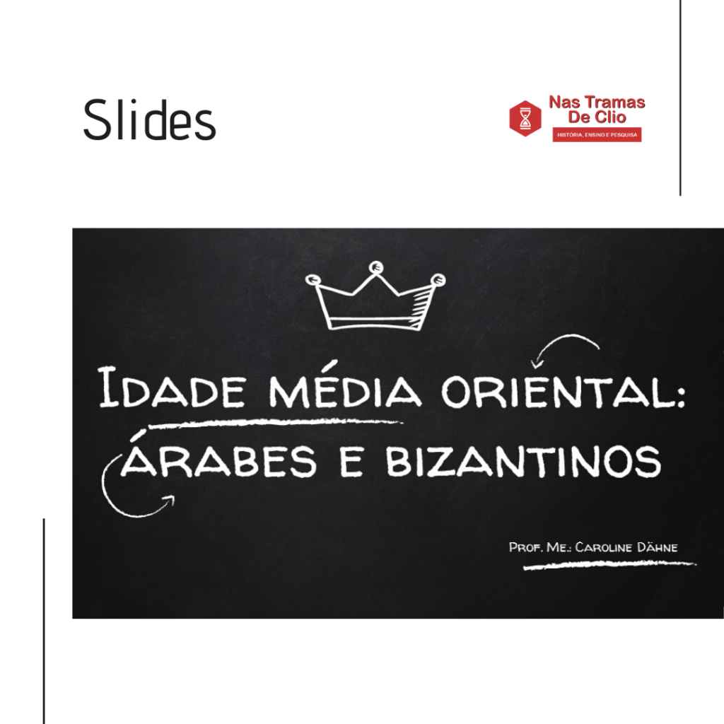 Post do Instagram com a capa dos slides com o título Idade Média Oriental.